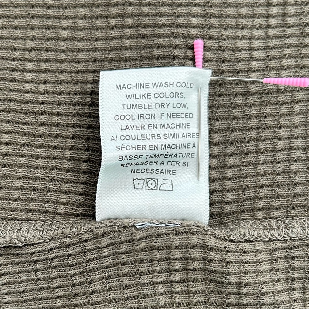 RE/DONE Cozy Waffle Thermal Top NWT - Picture 10 of 10